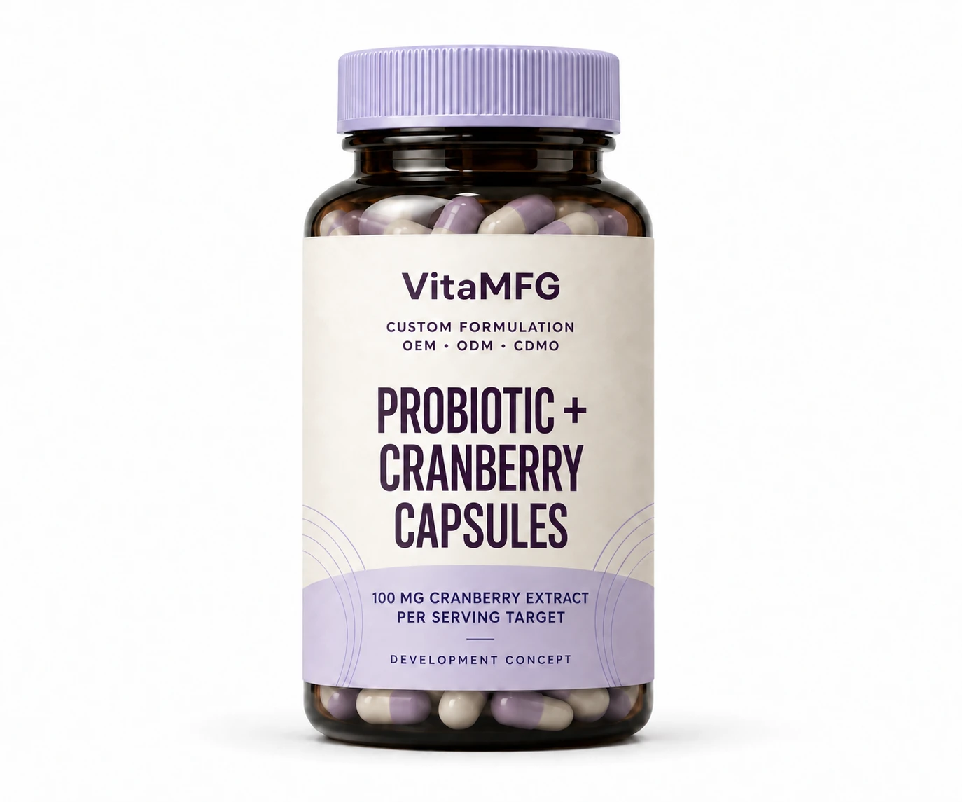 Probiotic + Cranberry Capsules